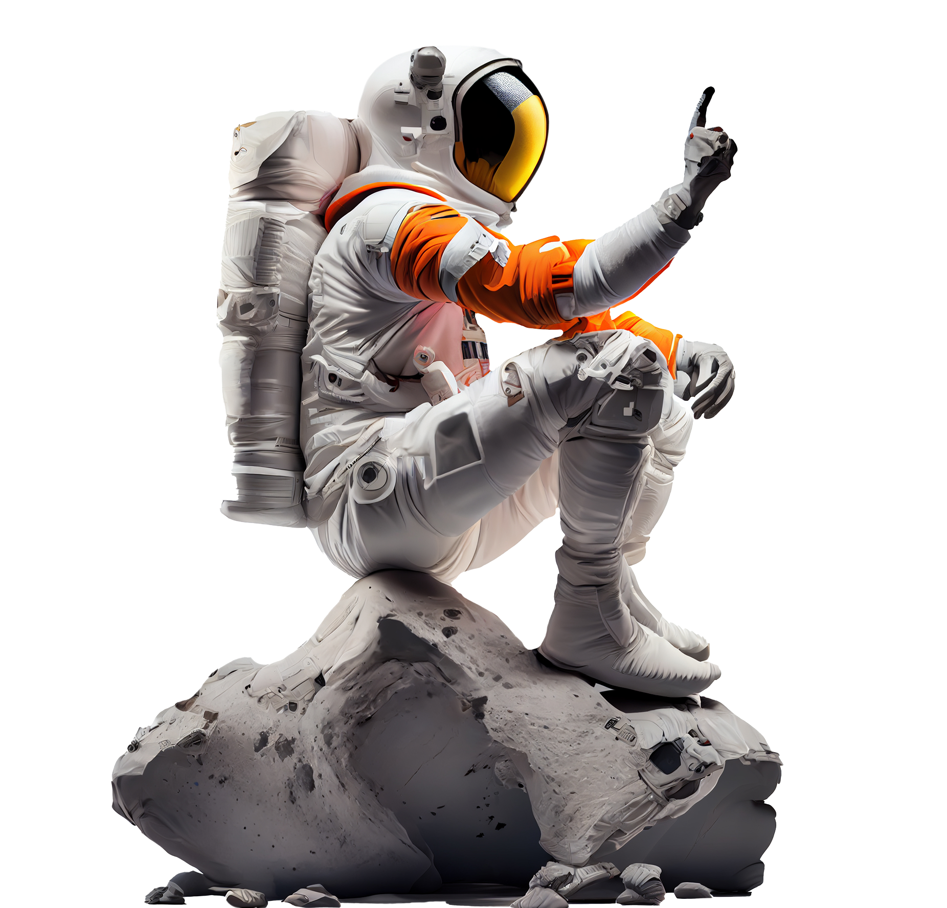 Astronaut Sitting